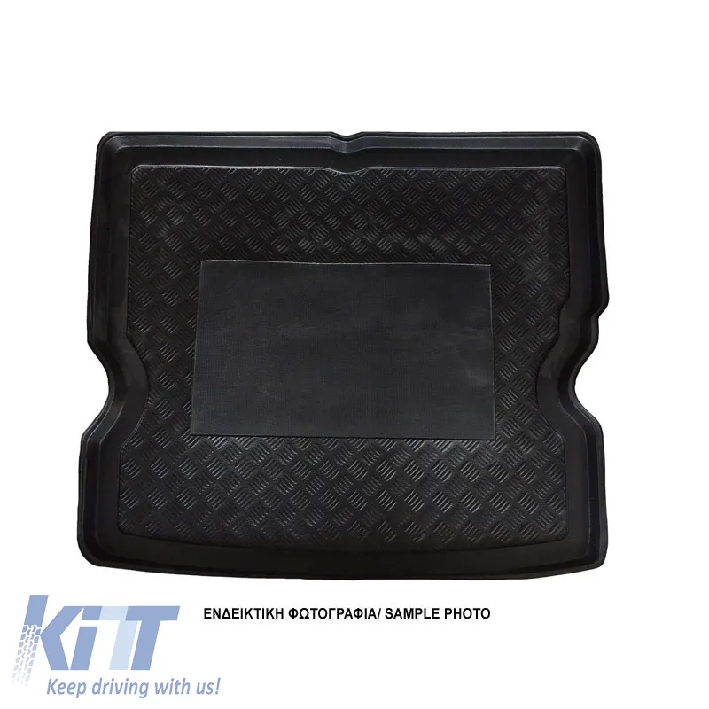 Trunk Mat 3D Pool Mat suitable for Peugeot 407 03-10 Black CIK