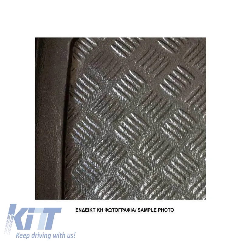 Trunk Mat 3D Pool Mat suitable for Peugeot 407 03-10 Black CIK