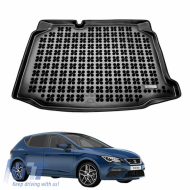 Trunk Mat 3D Pool Mat suitable for Seat Leon 5F 13-20 Hatchback Black 231425 RezawPlast - CGRTLPS6036371