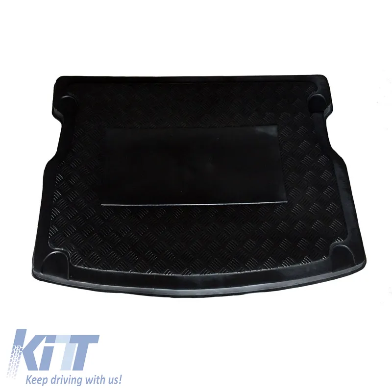 Trunk Mat 3D Pool Mat suitable for Ssangyong Kyron 05-14 Black CIK