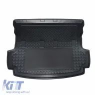 Trunk Mat 3D Pool Mat suitable for Toyota Avensis Verso 01-09 Black 01-1470 PEX-image-6302297