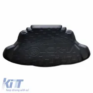 Trunk Mat 3D Pool Mat Waterproof suitable for Honda CR-V 07-12 Black Stardiamond-image-6301962