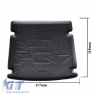 Trunk Mat 3D Pool Mat Waterproof suitable for Audi Q7 4L 05-15 Black Stardiamond-image-6301967