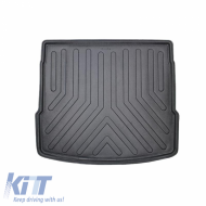 Trunk Mat 3D Suitable for Audi Q5 80Α 2015- Black Rizline