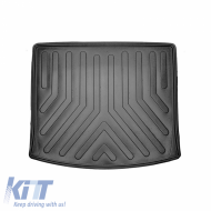 Trunk Mat 3D suitable for Jeep Cherokee KL 2014- Black Rizline - CGRTLPJ6037160