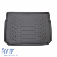 Trunk Mat 3D suitable for Peugeot 2008 2013-2019 Black Rizline