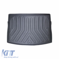 Trunk Mat 3D Suitable for VW Golf 7 VII 2013-2016 Black Rizline