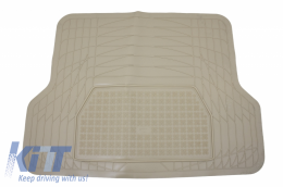 Trunk Mat Beige Universal Adaptable - 220101B