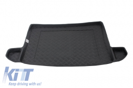 Trunk Mat Black without NonSlip suitable for Hyundai Tucson III (2015-2020) KIA Sportage IV (2016-Up) - 100638