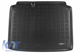 Trunk Mat Rubber Black suitable for Skoda RAPID (2013-) Spaceback