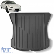 image-30-Trunk mat tray rear PREMIUM LINE suitable for Tesla Model 3 17-23