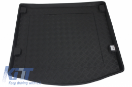 image-13-Trunk Mat without Non Slip/ suitable for Ford Focus MK3 Sedan (2011-2018) with an irregular size spare tire