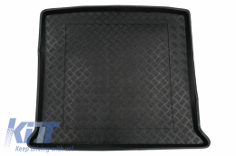 Trunk Mat without NonSlip suitable for VW TOURAN II (2015-up) Black - 101875