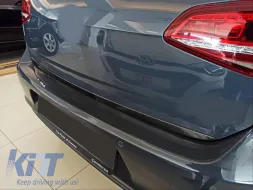 Trunk Protector - Decorative suitable for VW Golf VII (7) 2013-2020 Stick-on Glossy Black-image-6316579