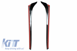 Trunk Rear Window Fin Spoiler suitable for VW Golf 7 & 7.5 (2012-2020) GTI Design Piano Black-image-6063009