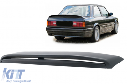 Trunk Spoiler DuckTail suitable for BMW 3 Series E30 Limousine Coupe Cabrio (1982-1992) 2D 4D M-Tech Design - TSBME30CP