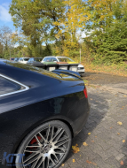 Trunk spoiler suitable for A5 B8 Piano Black ABS / 2009-2016 (Coupe)-image-6260877