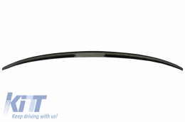 Trunk Spoiler suitable for Audi A3 8V Sedan (2013-Up) Matte Black-image-6049087