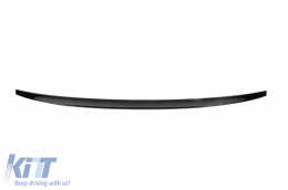 Trunk spoiler suitable for Audi A4 B6 black piano finish Highest quality!-image-6260883