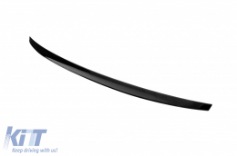 Trunk spoiler suitable for Audi A4 B6 black piano finish Highest quality!-image-6260884