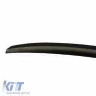 Trunk Spoiler suitable for Audi A4 B9 16+ From ABS Plastic Glossy Black-image-6298270