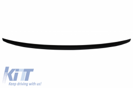 Trunk Spoiler suitable for Audi A4 B9 Sedan (2016-Up) Piano Black-image-6049092