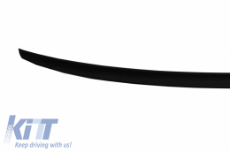 Trunk Spoiler suitable for Audi A4 B9 Sedan (2016-Up) Piano Black-image-6049093