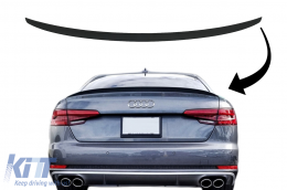 Trunk Spoiler suitable for Audi A4 B9 Sedan (2016-up) - TSAUA4B9