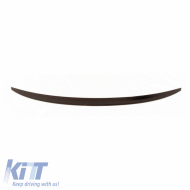 Trunk Spoiler suitable for Audi A5 8T 08-15 Coupe Mat Black From Abs Plastic 1 pc