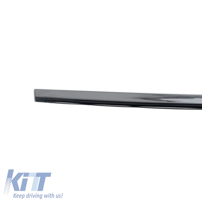 Trunk Spoiler suitable for Audi A6 C7 11-18 Glossy Black From Abs Plastic