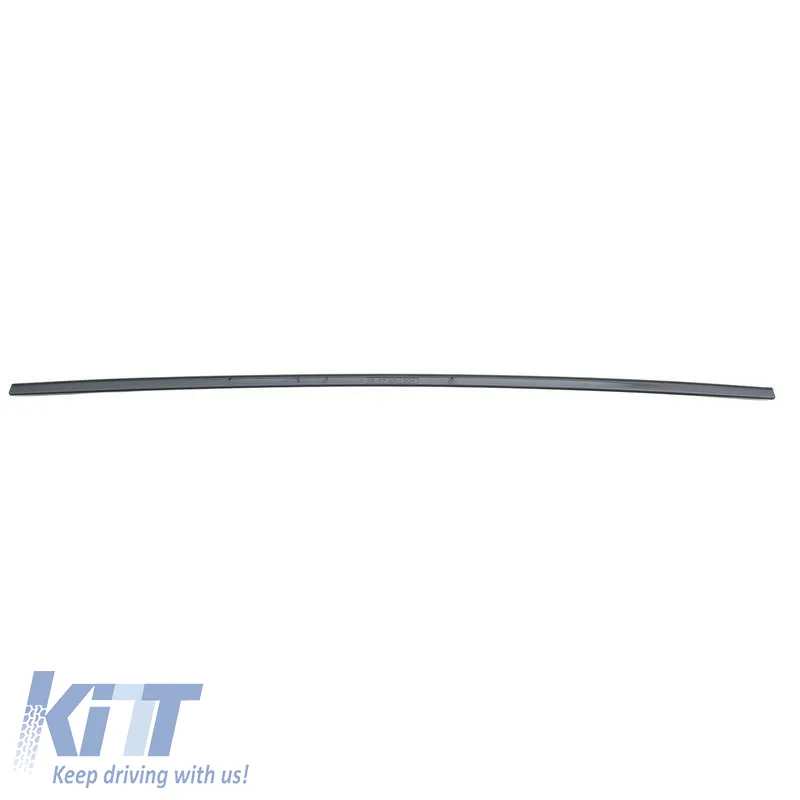 Trunk Spoiler suitable for Audi A6 C7 11-18 Glossy Black From Abs Plastic