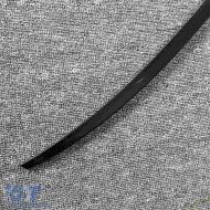 Trunk spoiler suitable for Audi A6 C8 2018- Black Piano Lacquer Slim Style-image-6261043