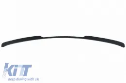 Trunk Spoiler suitable for Audi Q8 SUV 2018+ Piano Black From Abs Plastic-image-6318270