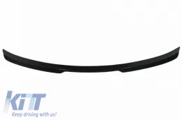 Trunk Spoiler suitable for Audi Q8 SUV 2018+ Piano Black From Abs Plastic-image-6319095
