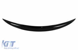 Trunk Spoiler suitable for BMW 2 Series F22 F87 M2 Coupe (2012-2019) Piano Black - TSBMF87M
