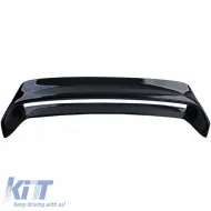 Trunk Spoiler suitable for BMW 3 E36 90-99 Sedan / Coupe M3 GT-Look XL with Spacers Glossy Black from ABS Plastic 4 Pcs-image-6325854