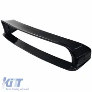 Trunk Spoiler suitable for BMW 3 E36 90-99 Sedan / Coupe M3 GT-Look XL with Spacers Glossy Black from ABS Plastic 4 Pcs-image-6325855
