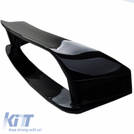 Trunk Spoiler suitable for BMW 3 E36 90-99 Sedan / Coupe M3 GT-Look XL with Spacers Glossy Black from ABS Plastic 4 Pcs