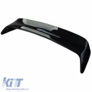 Trunk Spoiler suitable for BMW 3 E36 90-99 Sedan / Coupe M3 GT-Look XL with Spacers Glossy Black from ABS Plastic 4 Pcs-image-6325859
