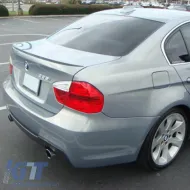 Trunk Spoiler suitable for BMW 3 E90 05-11 M3 Look Lipspoiler made from Polyurethane-image-6293473
