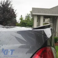 Trunk Spoiler suitable for BMW 3 E90 05-11 M3 Look Lipspoiler made from Polyurethane-image-6293474