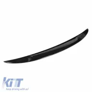 Trunk Spoiler suitable for BMW 3 E92 05-11 M Performance Design Design Look from ABS Plastic Glossy Black-image-6314394