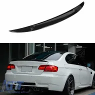 Trunk Spoiler suitable for BMW 3 E92 05-11 M Performance Design Design Look from ABS Plastic Glossy Black-image-6314397
