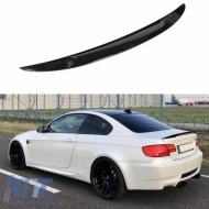 Trunk Spoiler suitable for BMW 3 E92 05-11 M Performance Design Design Look from ABS Plastic Glossy Black