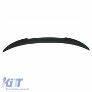 Trunk Spoiler suitable for BMW 3 F30 11-19 M4 Look Lipspoiler made from Polyurethane-image-6295070