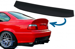 image-2-Trunk Spoiler suitable for BMW 3 Series E36 Coupe/Sedan (1990-2000) M3 CSL Design