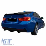 Trunk Spoiler suitable for BMW 4 F32 13-17 2D M4 Look Lipspoiler made from Polyurethane-image-6295092