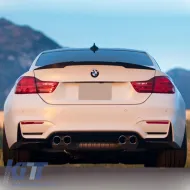Trunk Spoiler suitable for BMW 4 F36 13-17 4D Grand Coupe M4 Look Lipspoiler made from Polyurethane-image-6329175