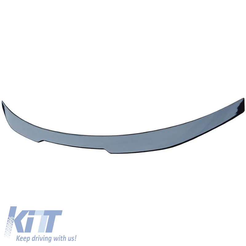 Trunk Spoiler suitable for BMW 4 G22 2020+ 2D M4 Look Lipspoiler Gloss Black From ABS Plastic