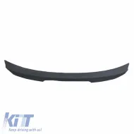 Trunk Spoiler suitable for BMW 5 E60 03-11 M4 Look Lipspoiler made from Polyurethane-image-6295065